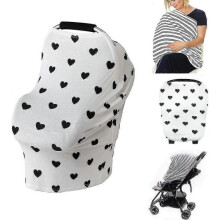 Multi-use Organic Cotton Nursing Cover Breastfeeding Cover & Nursing Scarf Gift