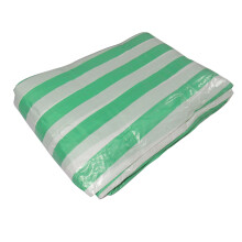 (9M X 7M) Heavy Duty Tarpaulin Ground Sheet (Green & White)