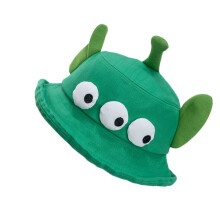 (Green)Toy Story Alien emmer hoed volwassenen cartoon zonnescherm ademend pet uniseks