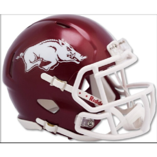 Arkansas Razorbacks Helm Riddell Replika Mini Speed Style