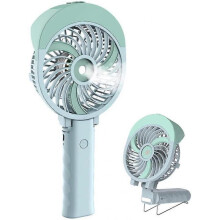 HandFan Hand Held Fan Misting Handheld Rechargeable Fans Battery Operated Portable 3 Speeds & 55ml Spray &180Foldable