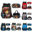 (Brown)3 τμχ Roblox Backpack Διπλής Όψης Τσάντα Για Το Μεσημεριανό, Θήκη Μολυβιών, Σακίδιο, 4