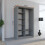 (120CM, Grey ) LEXUS Gold Sliding Door Wardrobe 2