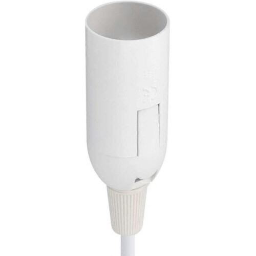 E27 socket with wire - Lamp holder for bulb with power cord electrical outlet and switch - 1.8m cable 2