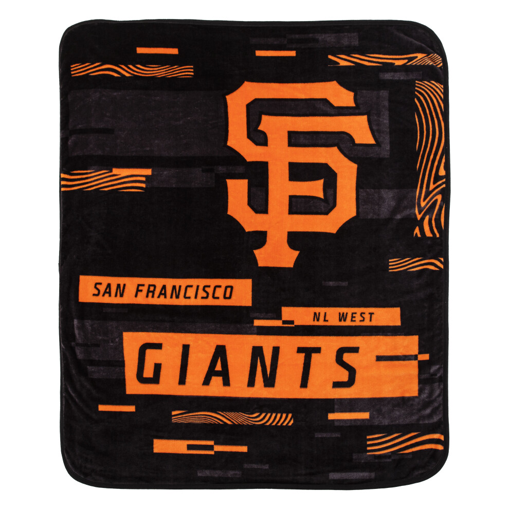 Coussin R Versible En Velours Sf Giants Connector (D0102H941Q7)-image