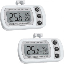 2 Pack Refrigerator Thermometer, Digital Freezer/fridge Thermometer