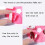 Nail Art Tip Holder, Reusable Practice Holder Base Display Tool for Nail Salon 5