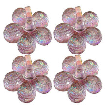 Plum Blossom Nail Plate Holder for Manicure with Magnetic Base - Ideal for Beginners and Artists