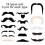 Fake Mustaches, Self Adhesive Mustaches for Masquerade Party 4