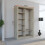 (120CM, Oak ) LEXUS Gold Sliding Door Wardrobe 2
