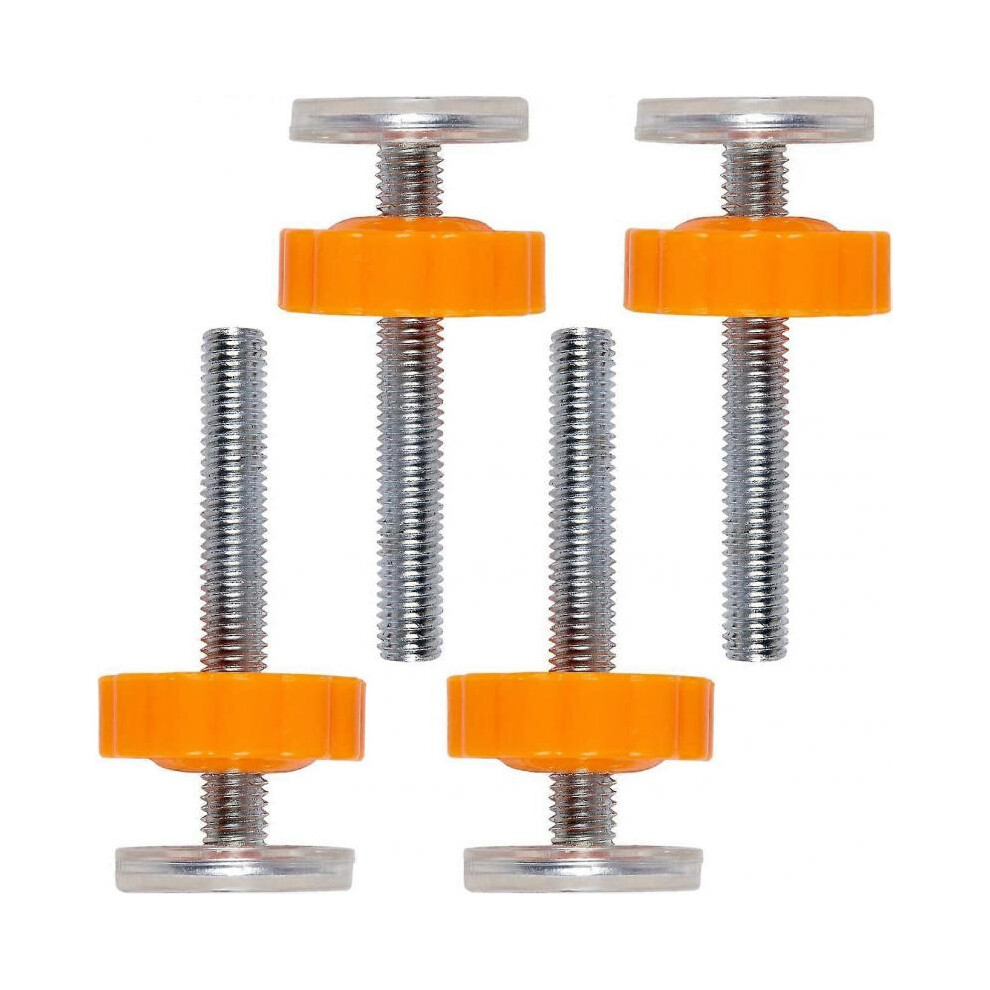 Stair Gate Spare Wall Mounts - 4 Pack M10 Pressure Baby Gate Threaded Shaft Walk Through Door Fitting Bolts-image-OPC-PH5RNPH-NEW