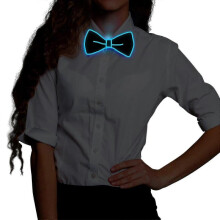 Light Up Neckties, Man Led Luminous Tie with Power Cord, 3 Flash Modes Led Glow Tie, Adjustable Illuminated Tie