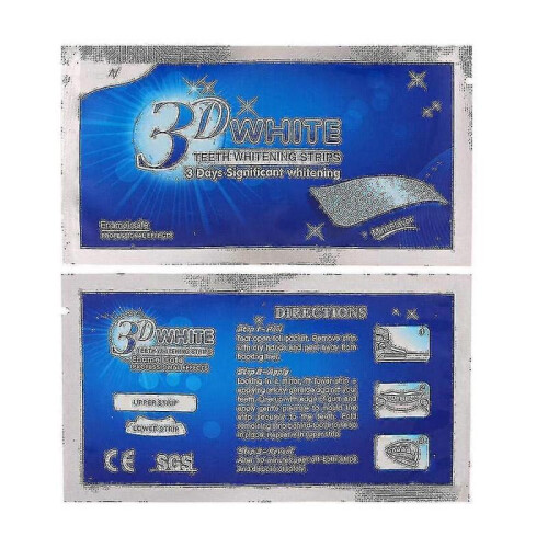 3D Bielastic Gel Oral Hygiene Teeth Whitening Strips 1