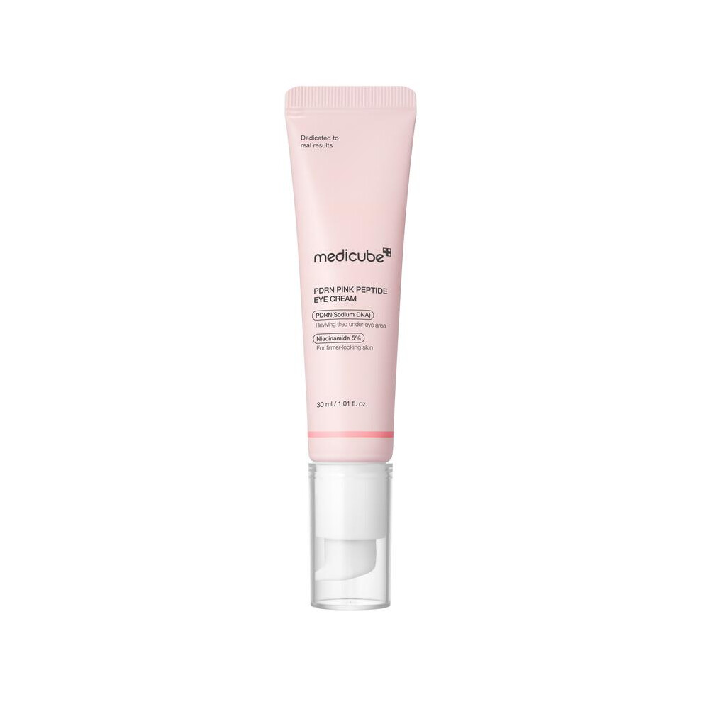Medicube Pdrn Peptide Eye Serum | 99% Dna Pdrn, 99% Pure Retinol, 5% Niacinamide | Circles, Puffy Eyes, Korean Skincare Pink/Salmon/Dark