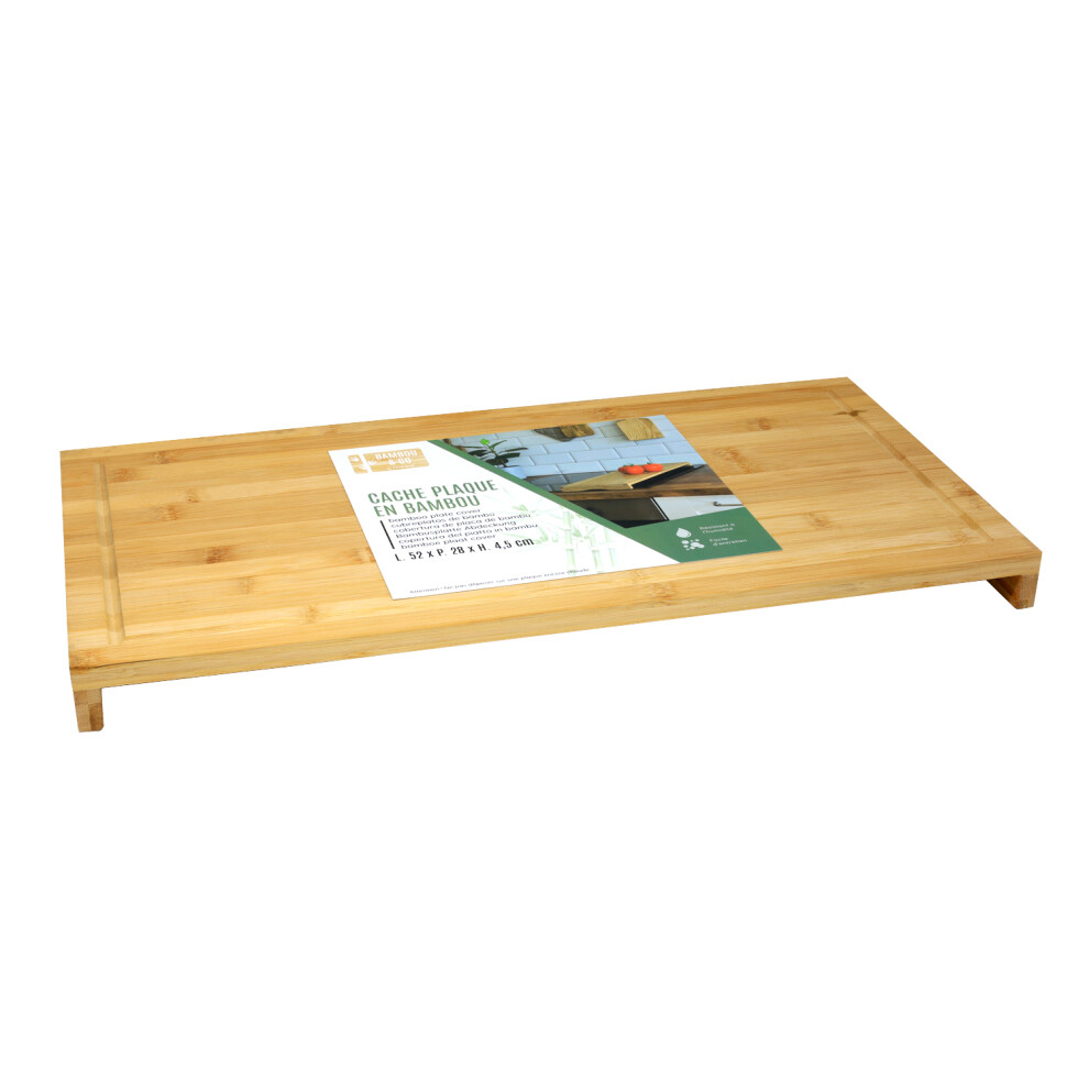 Wooden Cutting Chopping Board Rectangle With Legs Service Tray Hob Protector