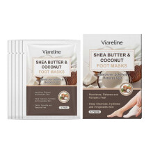 Viareline Coconut Moisturizing Foot Mask Moisturizing and nourishing Foot Deep Moisturizing and Rejuvenating Daily Foot Care