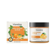 Viareline Citrus Body Scrub Softening Moisturizing Cleansing Exfoliating Daily Body Care