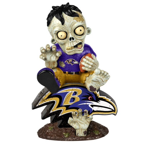 FOCO Baltimore Ravens Sidder P? Logo Zombie