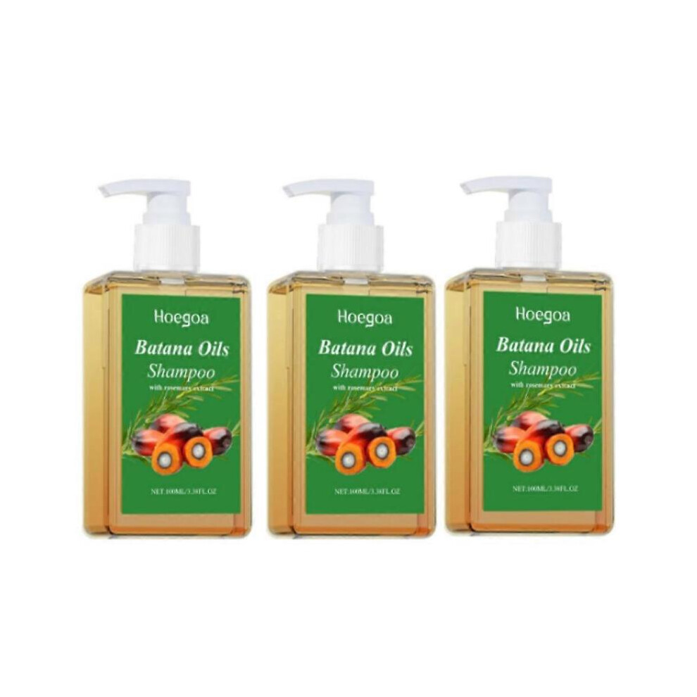 (3pcs) 1-3pcs Batana Oil Shampoo, Shampoo De Batana, Rosemary Oil Shampoo