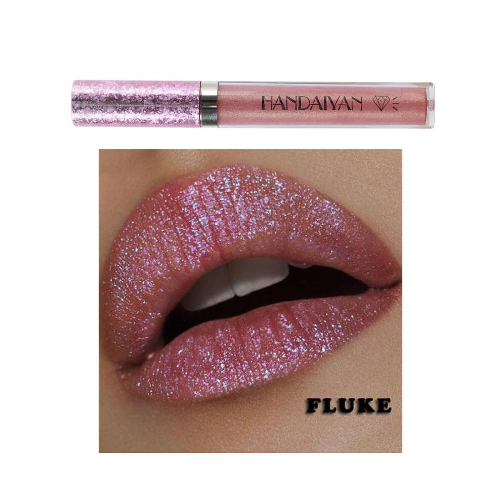 (FLUKE) 6 Lip Gloss Colors Glittery Gloss Long Lasting Makeup Women Party Sparkling For-image-OPC-PH5S5JM-NEW