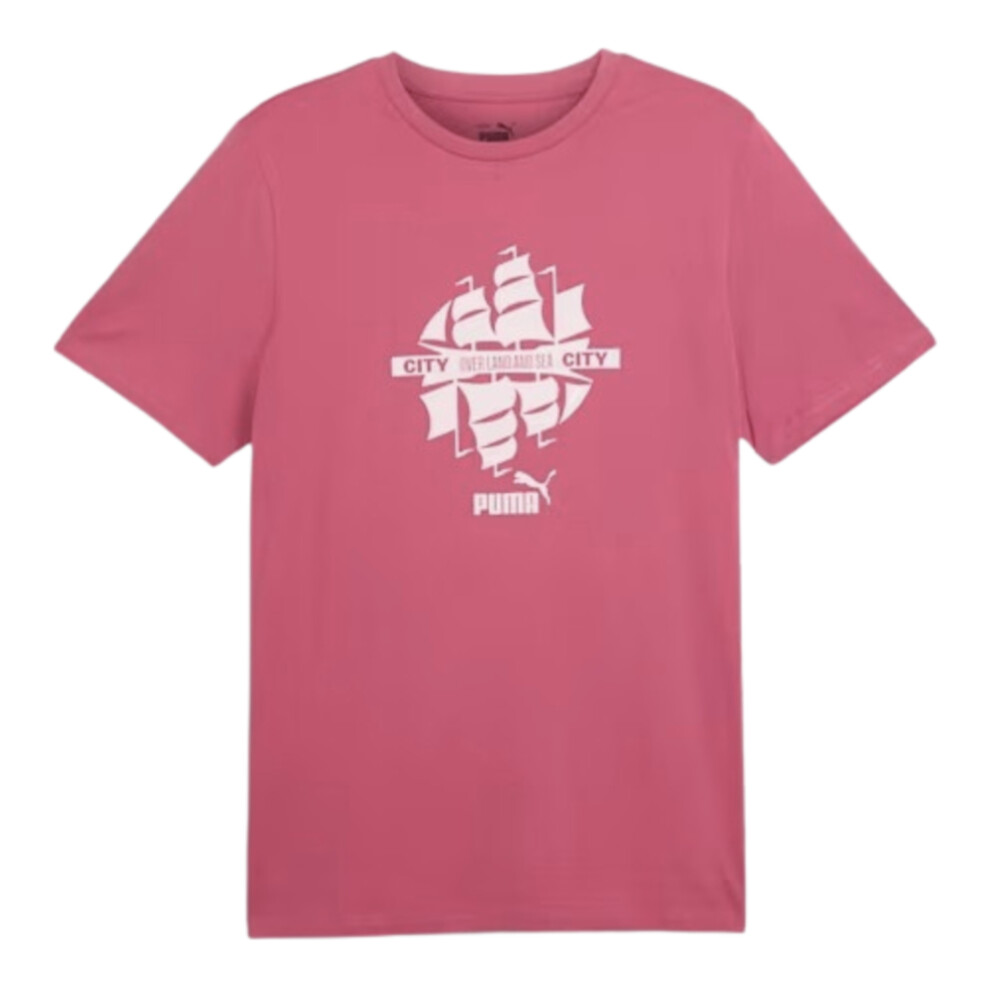 (S) 2024-2025 Man City ftblCulture Tee (Dusty Orchid)