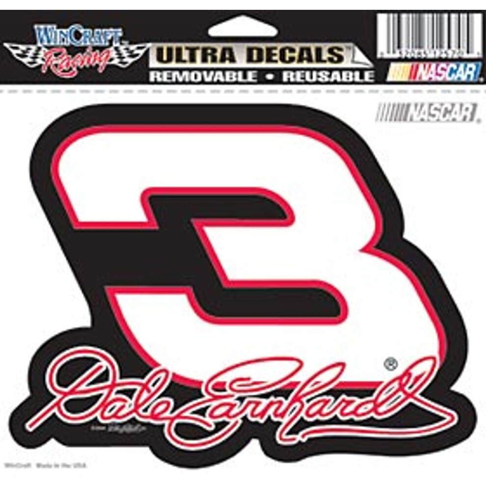 Dale Earnhardt Decal 5X6 Ultra 032085125705
