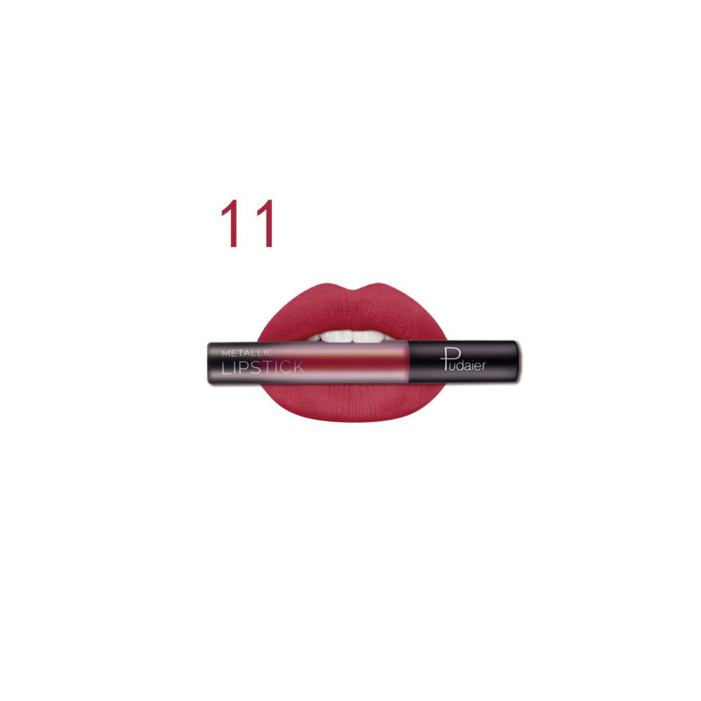 (11) Pudaier Colors 26 Lip Gloss Makeup Waterproof Cosmetics Liquid Lipstick Matte-image-OPC-PH5SB5Y-NEW