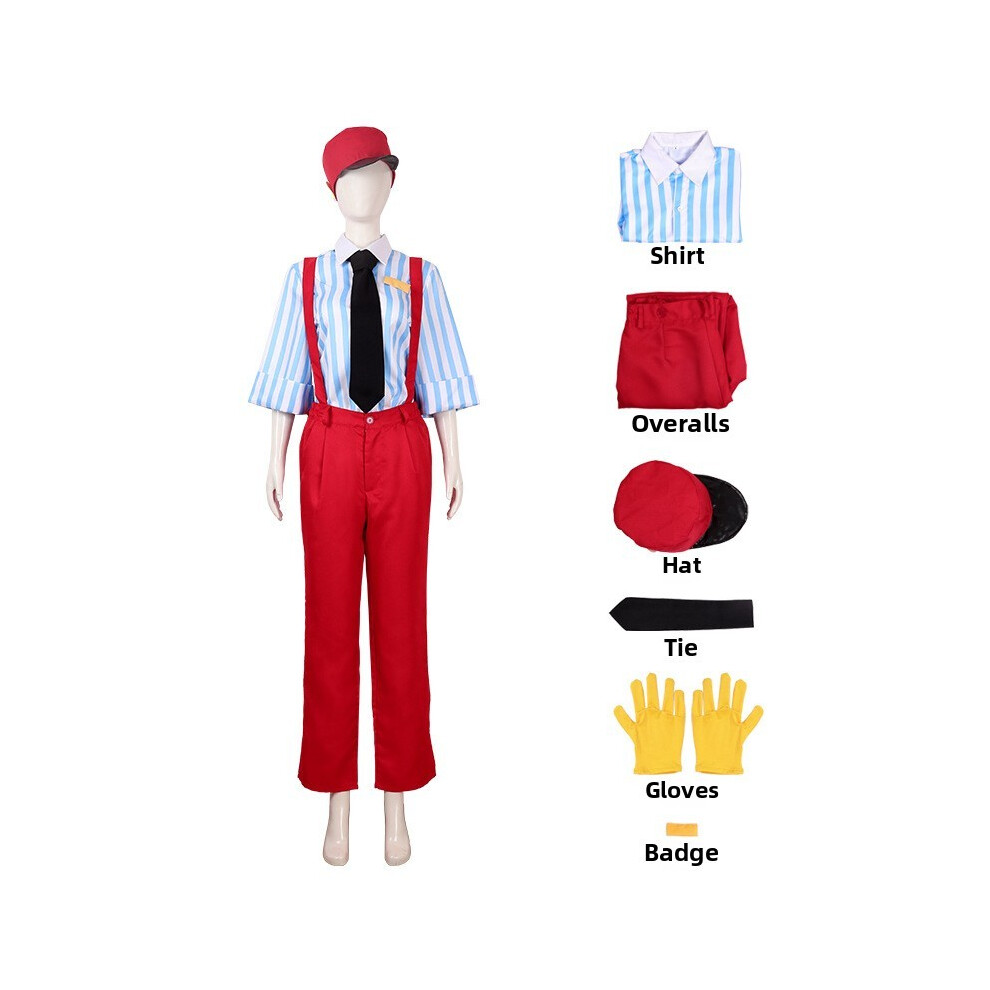 (XXXL) Singer Virtual Kasane Teto Cosplay Mesmerizer Character Exhibition Acgn Costume