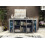 Creative Furniture Eden 164cm Sideboard LED with Dark Grey Gloss Doors - E115CR | 3 Doors, Glass Shelves, Cable Access, LED Lighting 8