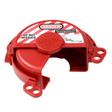 Master Lock S3910 Lockout Tagout Blocare supapa de gaz sub presiune ro?u