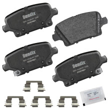 Bendix Priority1 CFC2189 ceramiczne tylne klocki hamulcowe dla Buick Envision 2022-2021 Regal Sportback 2019-2018 Cadillac XT4 2023-2019