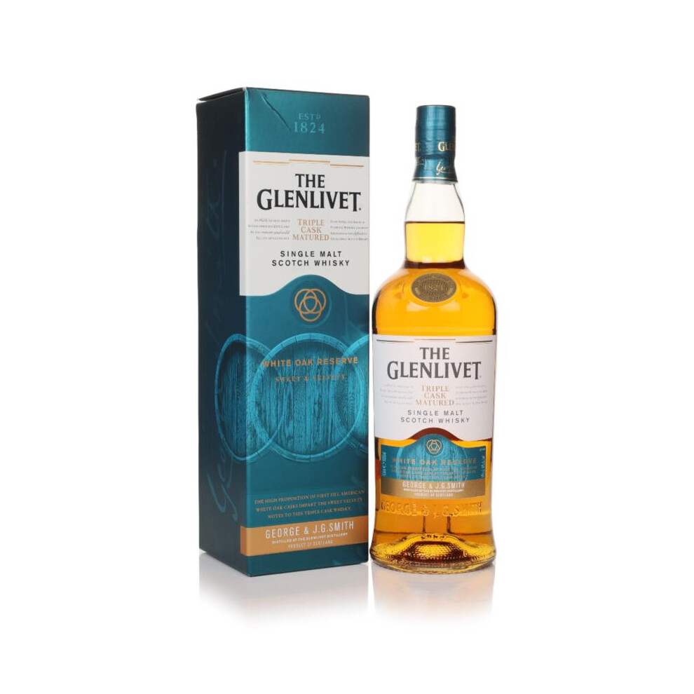 The Glenlivet Triple Cask Matured - Oak Reserve 1L 100Cl 40% White