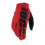 100% BRISKER Gloves Red - S 1