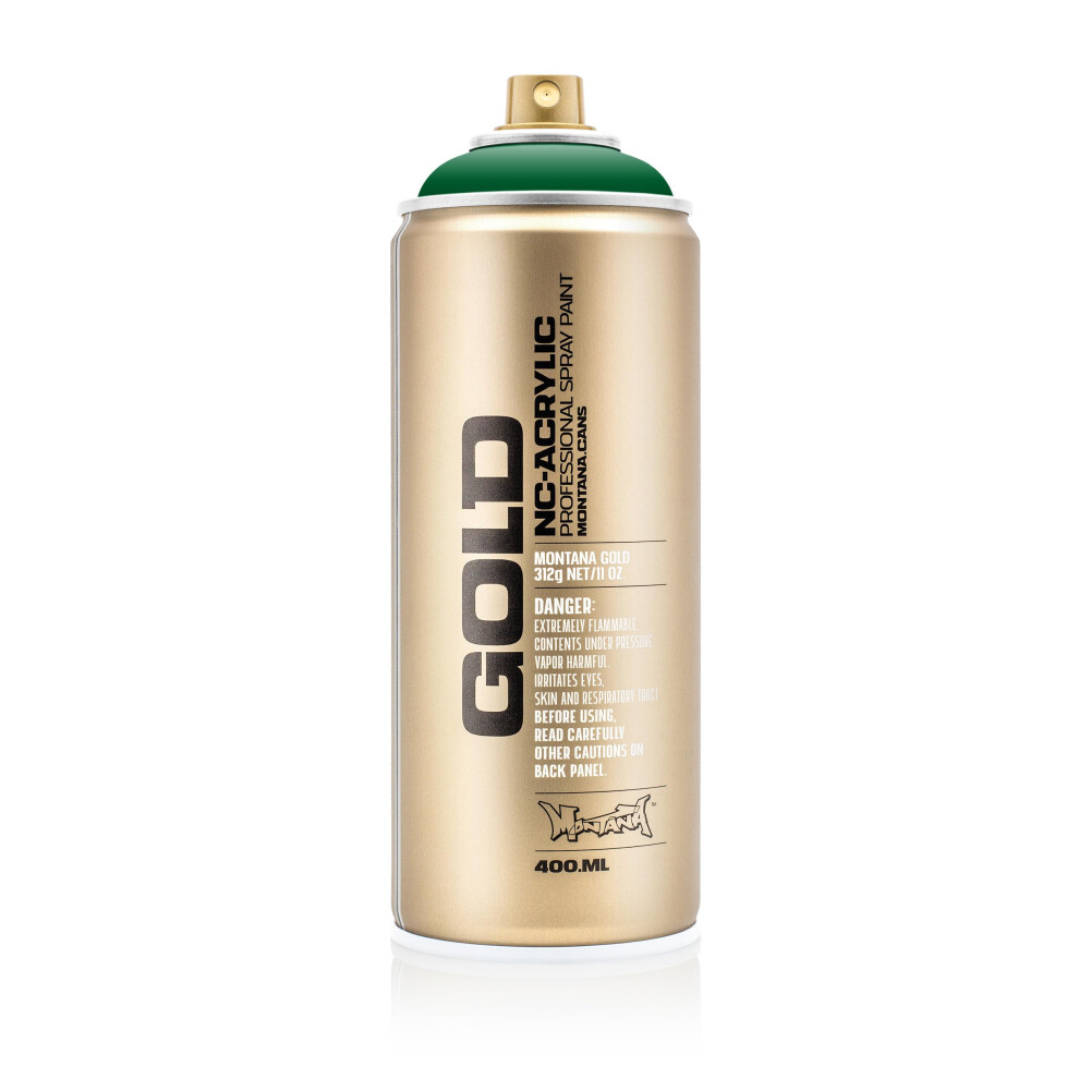 Montana Cans 285080 Montana Spray Oro 400 Ml, Gld400 – 6060 Fern Green-image