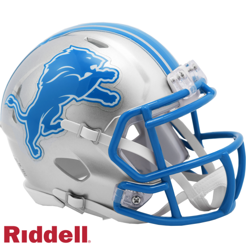 Riddell Deroit Lions Mini Speed Helmet