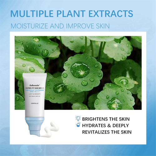 Brightening Sunscreen,Centella Sunscreen with 50 Times Anti-UV Waterproof Moisturizing Sunblock 1