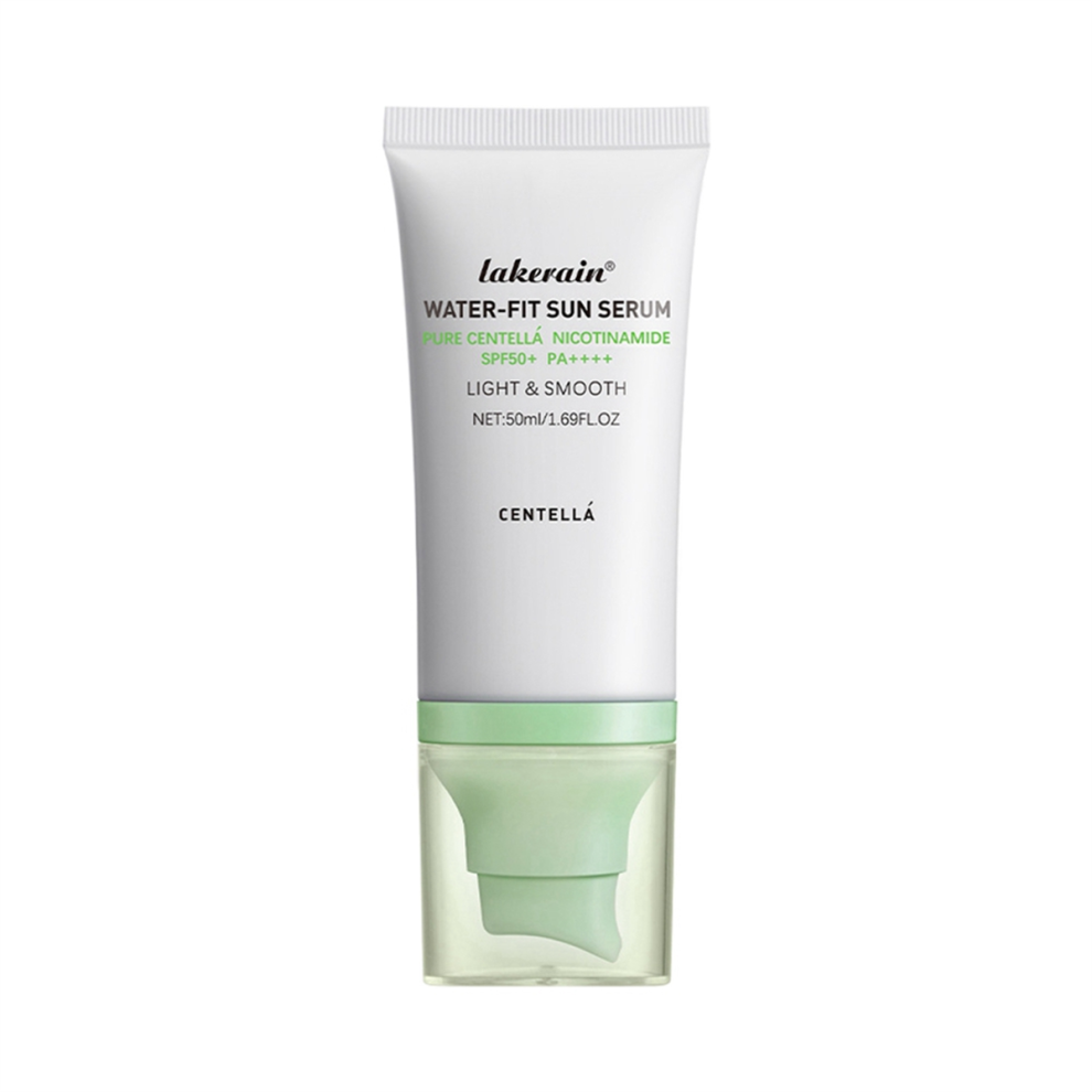 Gogerstar Brightening Sunscreen,Centella Sunscreen With 50Times Anti-Uv Waterproof Moisturizing Water-Fit Sun Serum