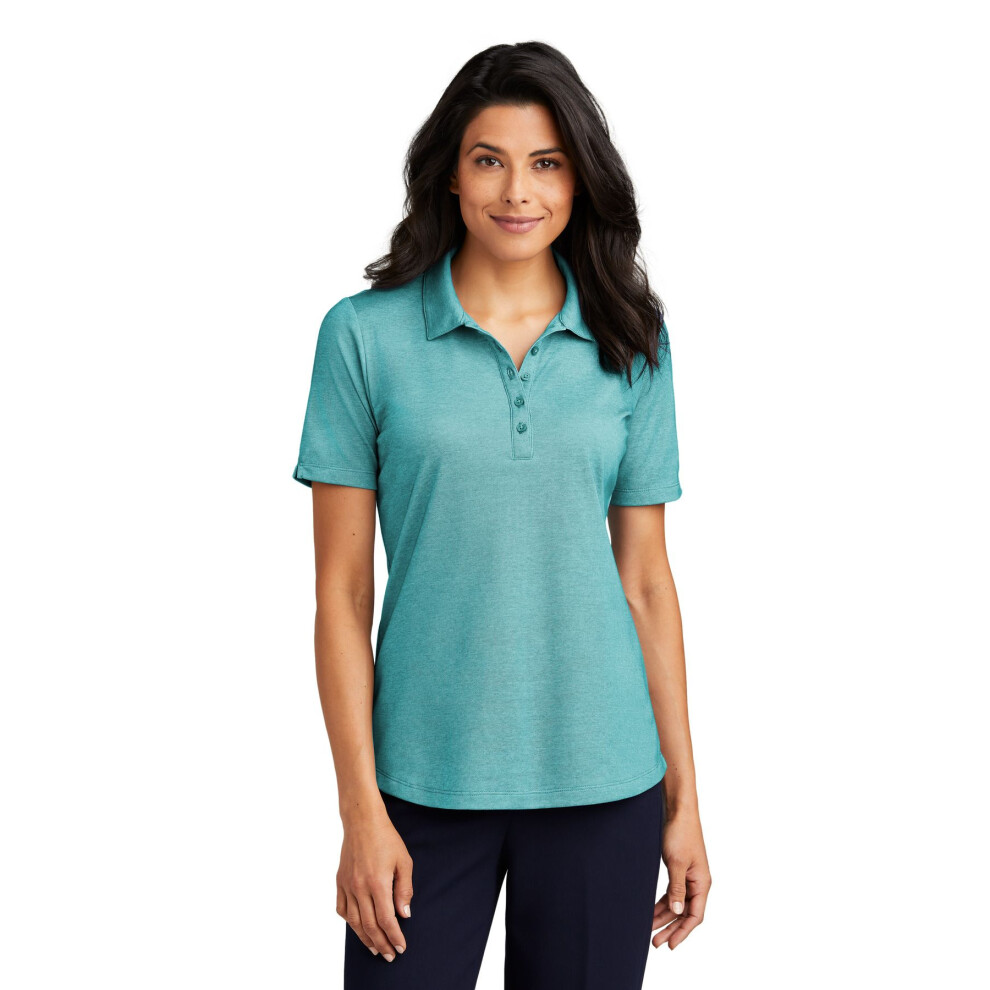 Polo En Piqu Fin Pour Femme Port Authority LK830-image