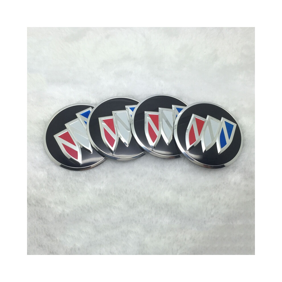 (Colorful)Pegatina Emblema Insignia Tapacubos Centro Rueda Estilo Coche 565 Mm 4 Piezas Para Buick-image