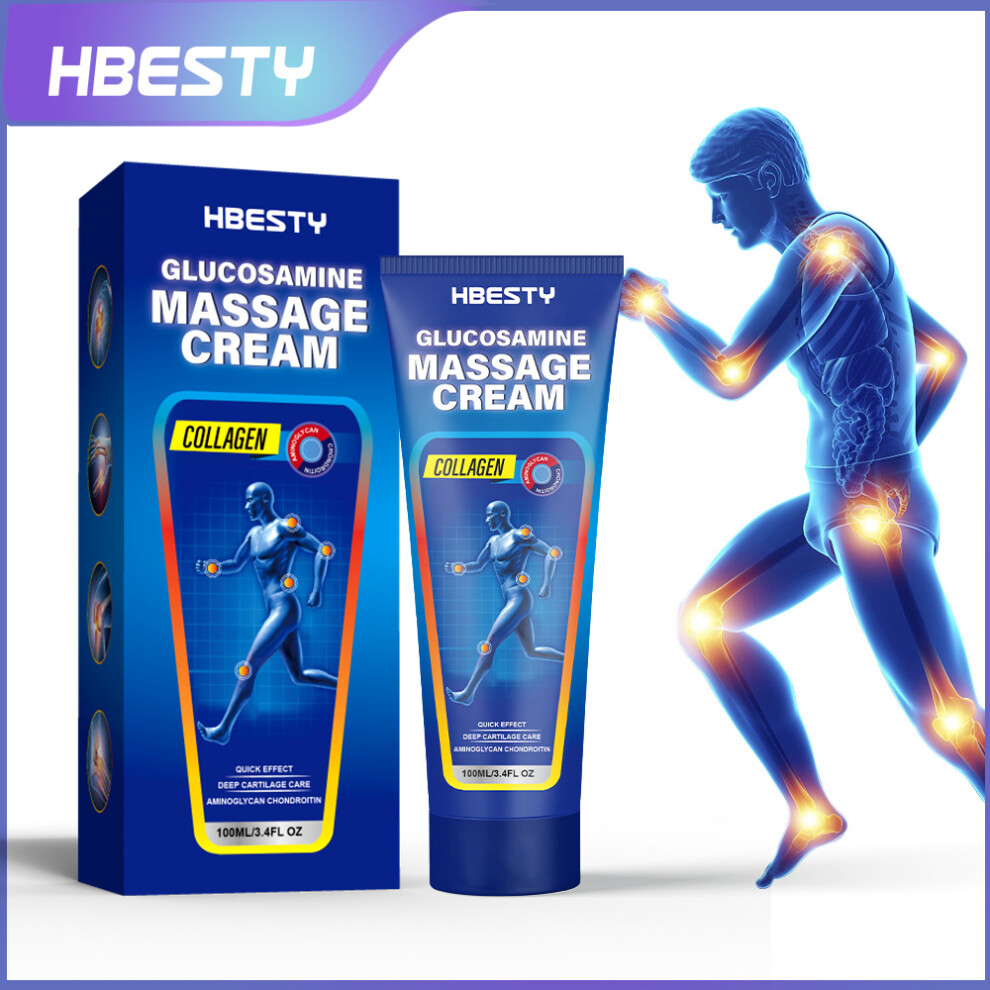Yetp Star Blue/Cream Sugaramycete Gel, Exercise, Knee Joint Care, Small Tube Massage