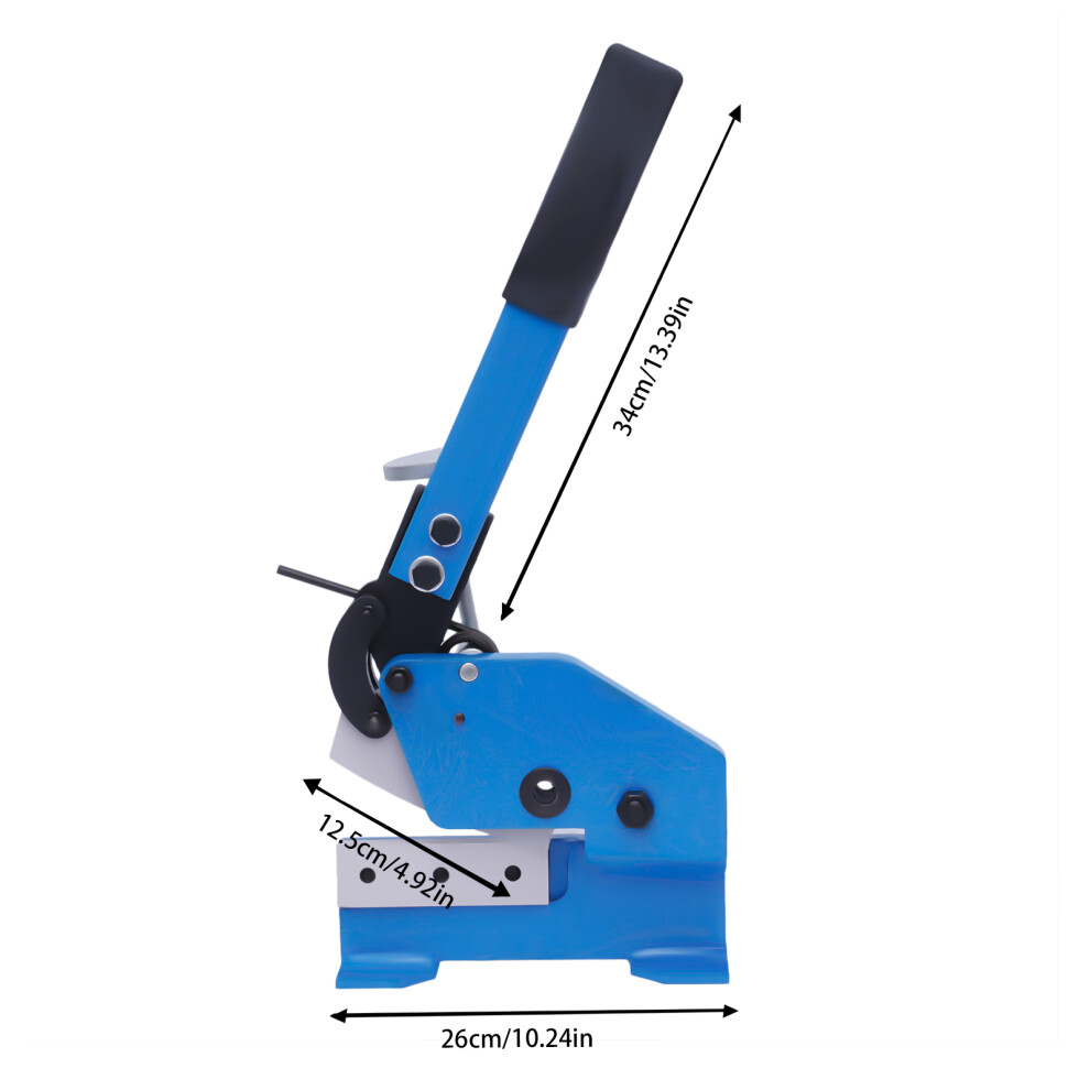 125Mm Manual Metal Cutting Shear Bench Steel Rebar Shearing Cutter 9344483221202