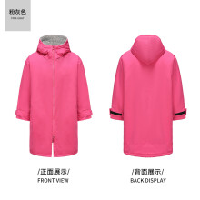 (l, Pink grey) Surfing Diving Cloak Outdoor Cold Jacket