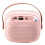 Living And Home Portable Karaoke Speaker Set with RGB Light, Pink 4