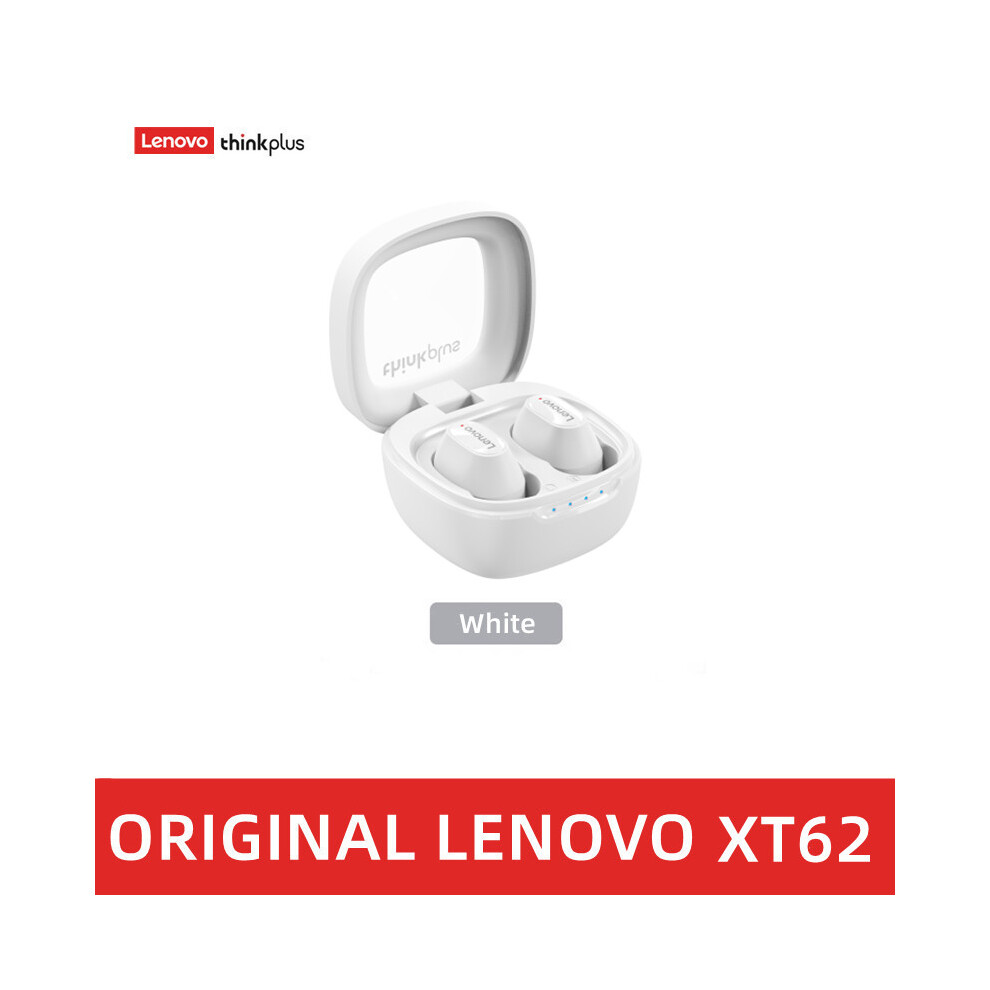 (Xt62 ) Lenovo Xt62 Earphone Bluetooth 5.3 Wireless Earbuds Low Latency Headphones Mini Hifi Sport Headset With Mic Hd Call White 6935462456062