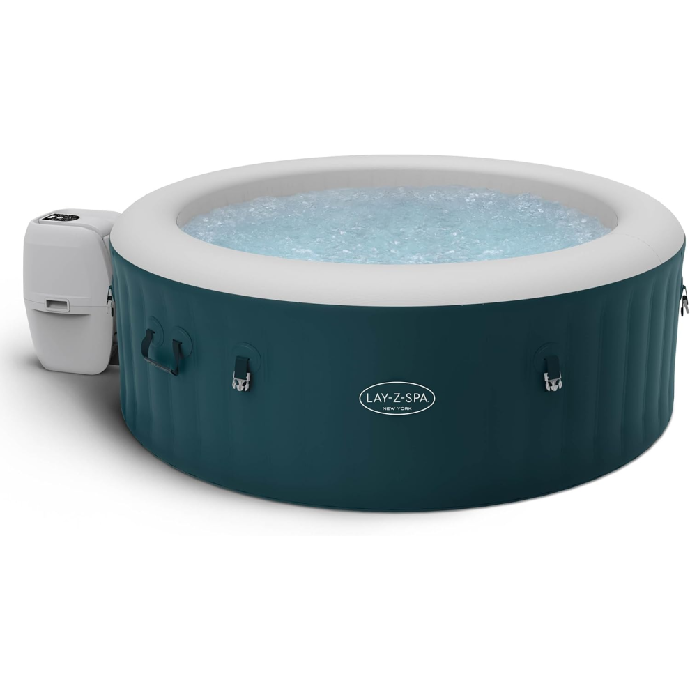 Lay-Z-Spa New York Hot Tub  Summer Energy Efficient Relaxation