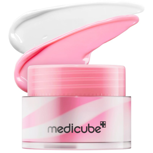 medicube PDRN lip sleeping mask glow balm | Salmon PDRN Collagen Shea Butter for Softer Lips Long-lasting Moisture Overnight and daily lip ca