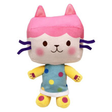 (Baby Box)Gabbys Dollhouse Pluche Speelgoed Cartoon Gevormde Kat Pluche Pop Kinders Cadeaus Kerstmis