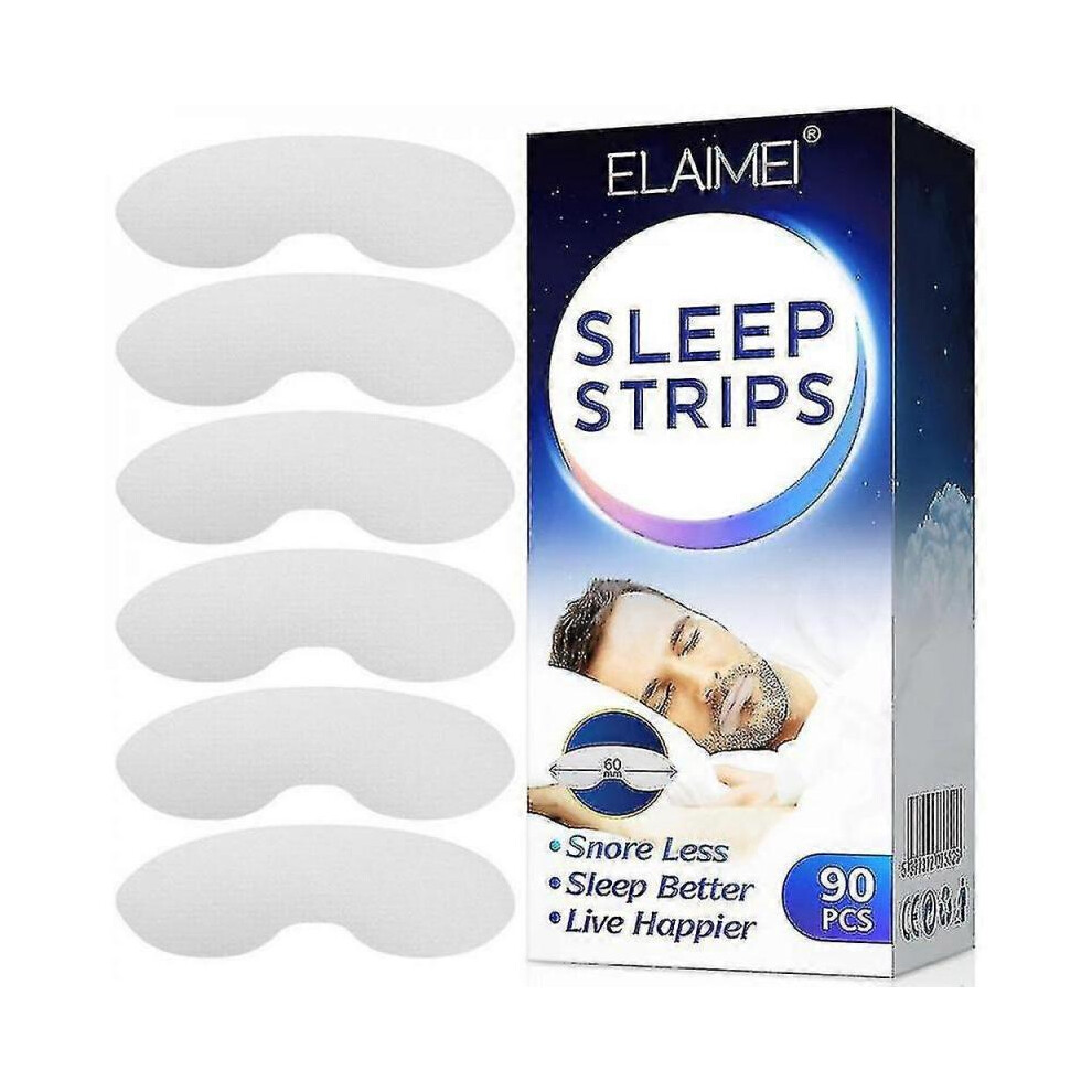 (360 Pcs) 360 Pcs Sleep Strips Gentle Tape Prevent Mouth Breathing For Nose Breath BNT