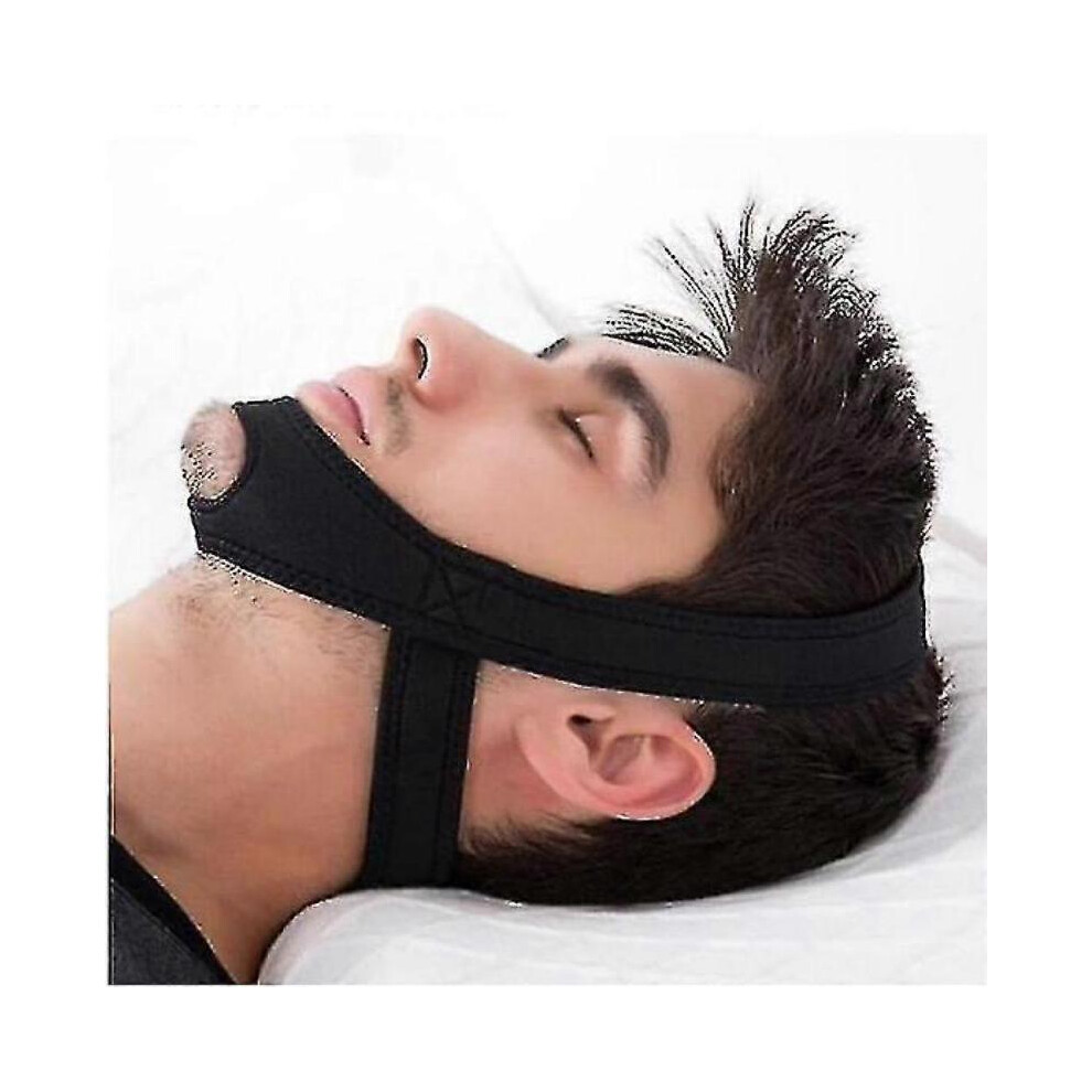 Neoprene Anti Snore Stop Snoring Chin Strap Belt HNE