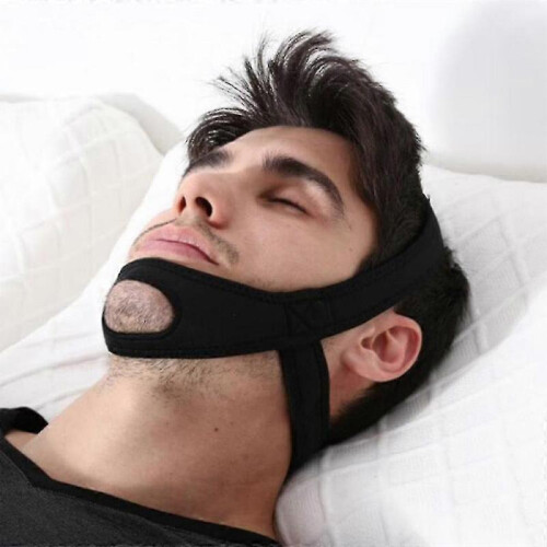 Adjustable Anti-snore Chin Strap Belt Sleeping Stop Snoring St XNR 2